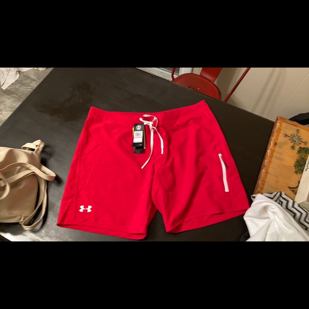 NWT Under Armor swim shorts
